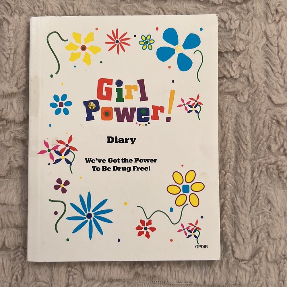 Girl Power! Diary, Vintage 1998, unused condition